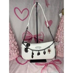 NWT Ed Hardy Nolita Charm Shoulder Bag